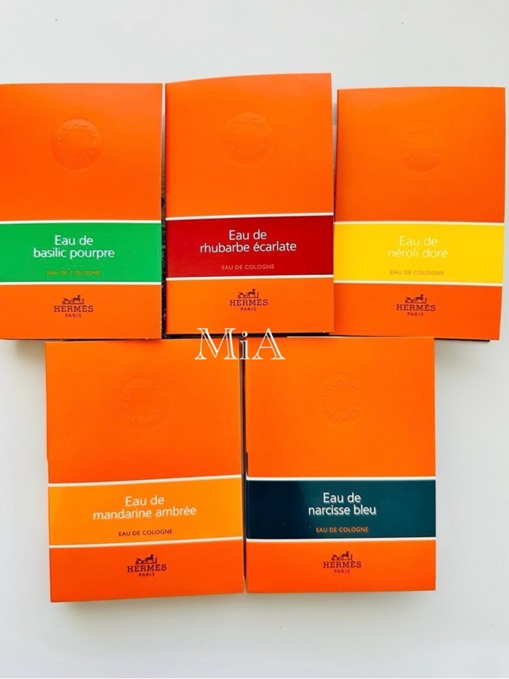 Hermès Unisex Perfume Collection Samples Size (5pcs)